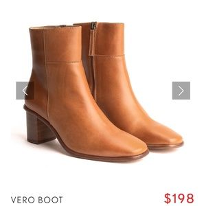 Patina Portland Lether Vero Boots Bourbon